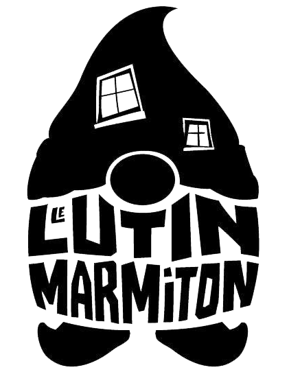 Le Lutin Marmiton (logo - noir)